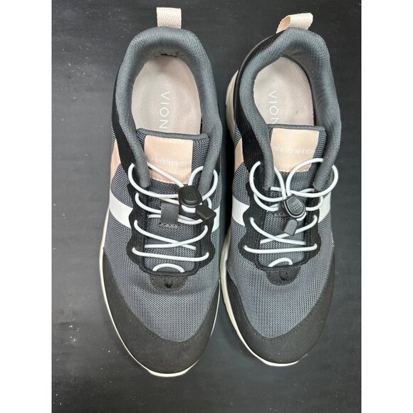 Vionic Womens Black & Peach Athletic Sneakers Size 8 Lightweight Mesh Comfort Sh - Picture 3 of 9